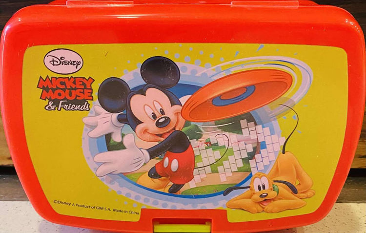 Picture of 3266 DISNEY MICKEY MOUSE & FRIENDS LUNCHBOX WITH TWO COMPART